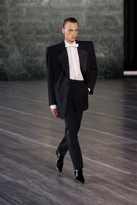 Ten Steals the Show at Yves Saint Laurent Ss24 Menswear.